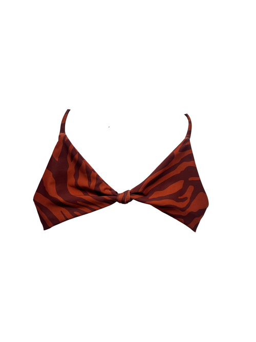 MARGO TOP - CHERRY ZEBRA